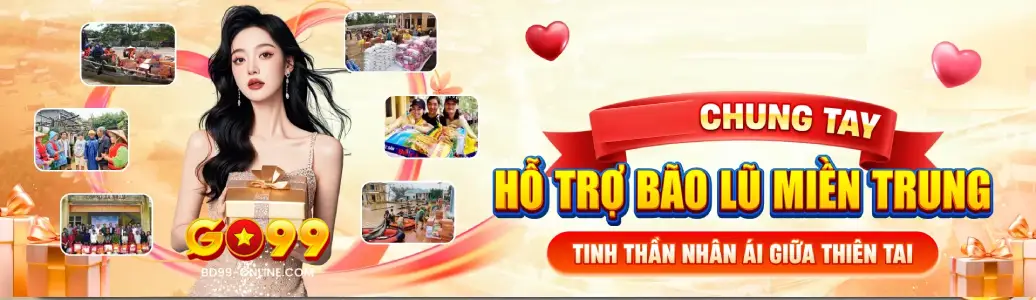 Banner giới thiệu nền tảng giải trí trực tuyến GO99.