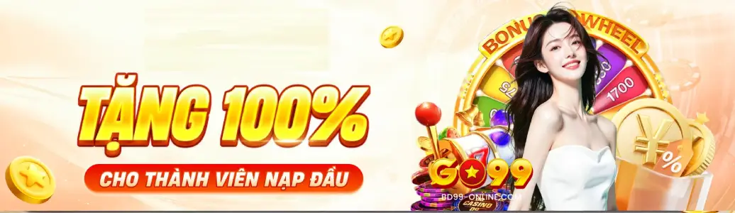 Banner giới thiệu nền tảng GO99.